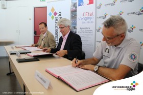 Signature du protocole local de sécurité des transports de voyageurs entre Carcassonne Agglo la RTCA et la police nationale le 17 Septembre 2019 (4).jpg
